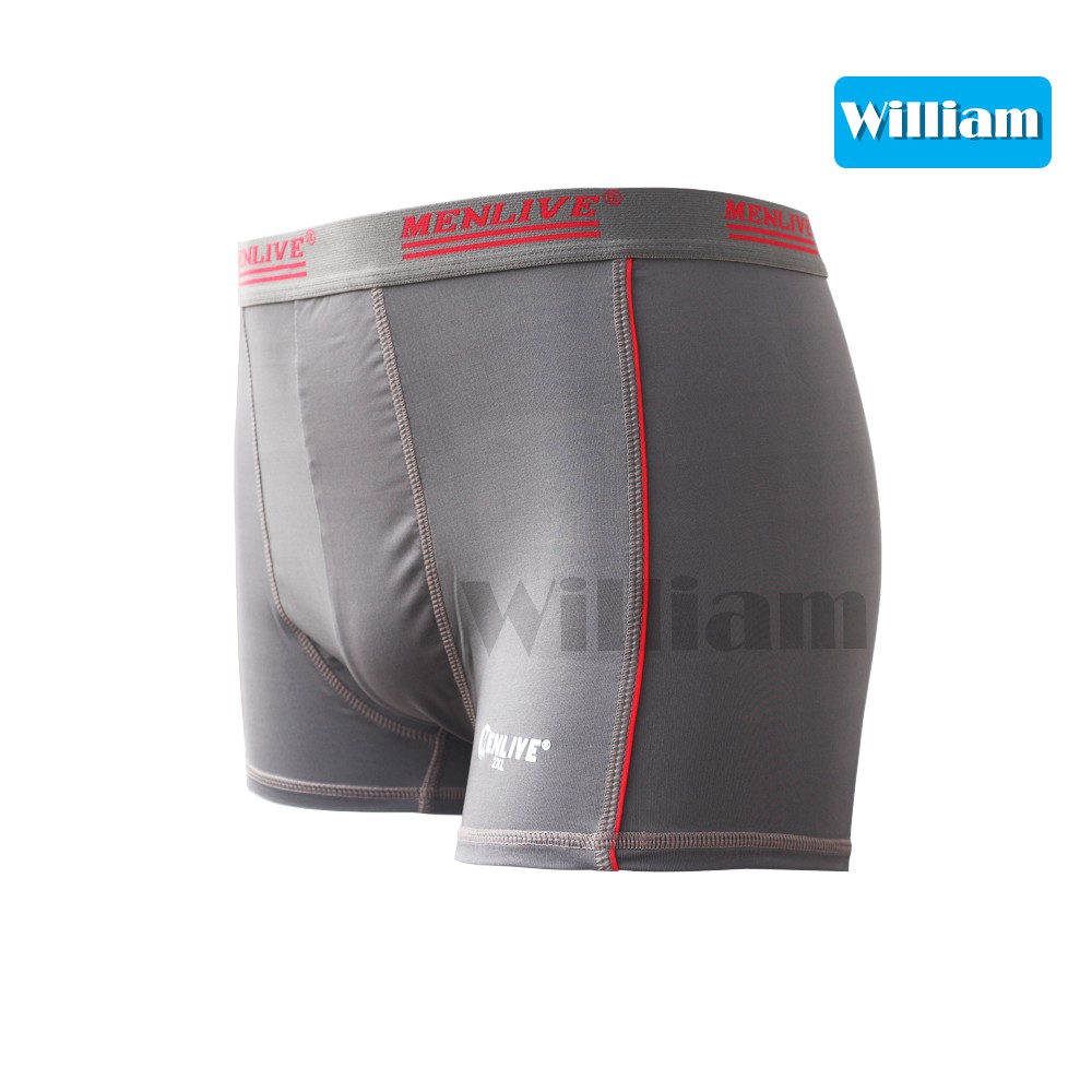 [FREESHIP_50K] Quần lót boxer nam, sịp đùi Menlive thun lạnh chất mát William - WS74