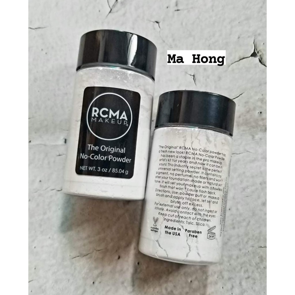 [ Ảnh Chụp Thật ] Phấn Phủ Bột Không Màu RCMA The Original No Color Powder