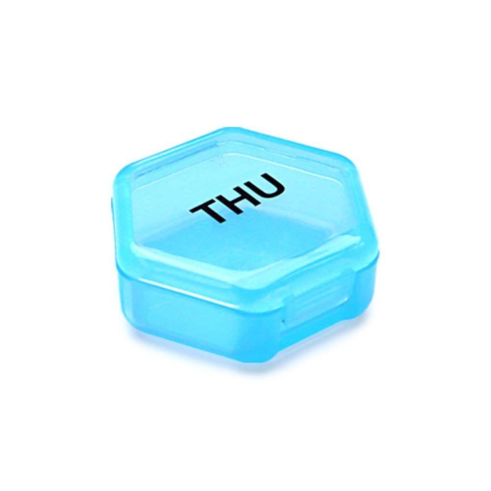 Hộp Đựng Thuốc 7 Ngày Chống Nước Nhiều Màu Sắc
