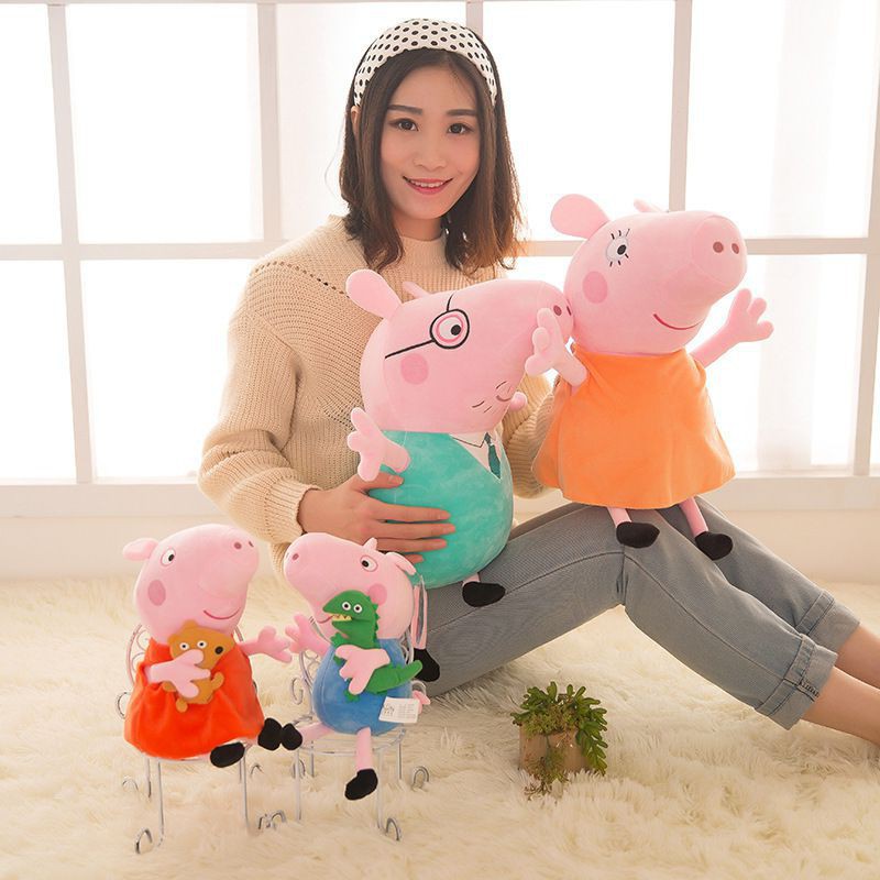Đồ chơi heo Peppa nhồi bông dễ thương kích thước 20-50cm