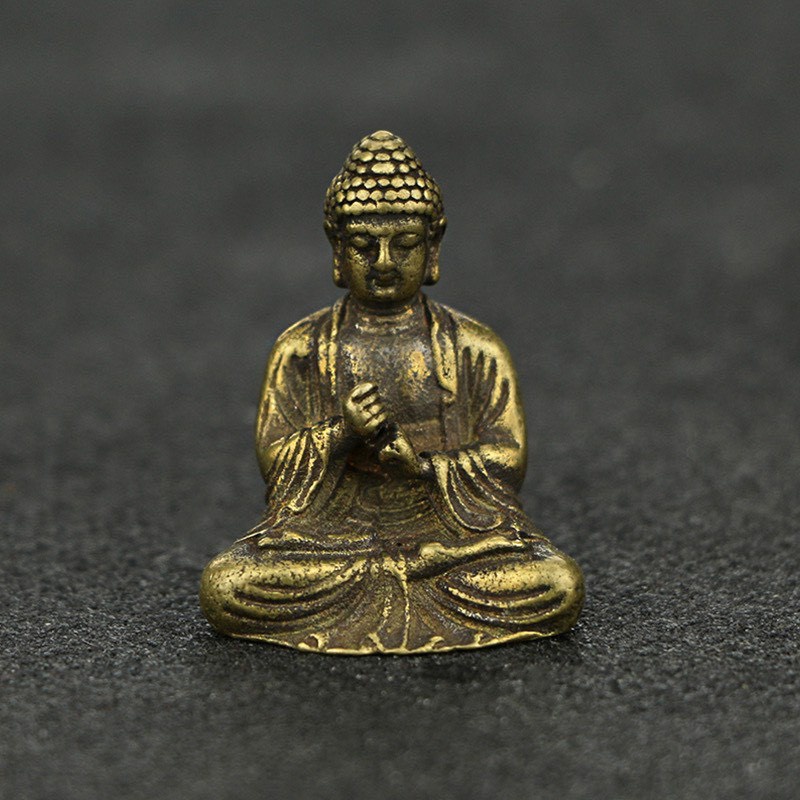 Tượng đồng phong thủy phật như lai, thiềm thừ, tì hưu tượng đồng mini trang trí nhà cửa