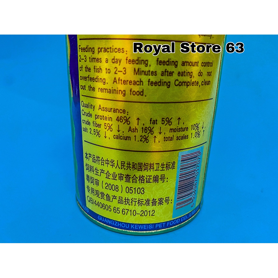 Growfish thức ăn lên đỏ cho cá Hồng Két 180g