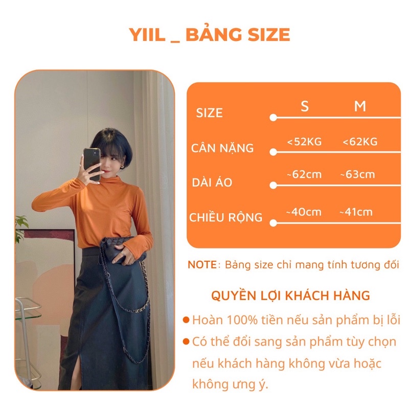 Áo giữ nhiệt nữ cao cấp cao cổ 3 phân áo giữ nhiệt nữ phong cách hàn quốc chất liệu mềm mịn co giãn 4 chiều cực ấm GN06