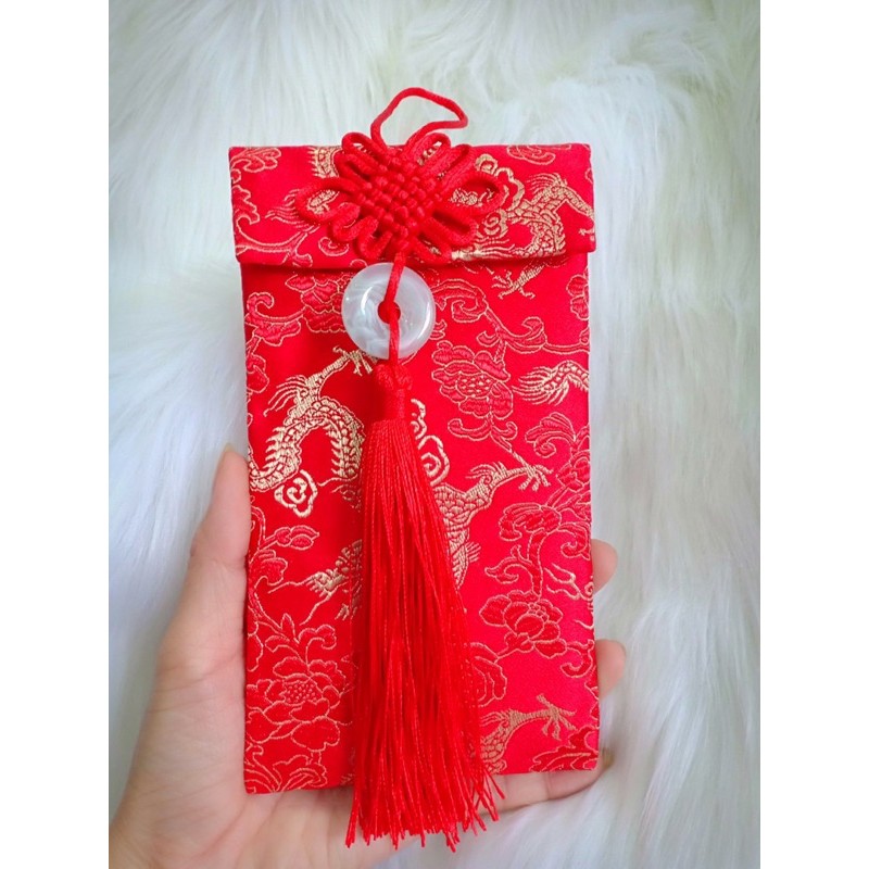Bao Lì Xì Vải Gấm Nhiều Hoa Văn Cao cấp Ngày Tết,Cưới Hỏi, Nạp Tài.