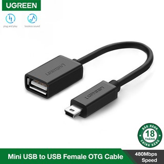 CÁP CHUYỂN ĐỔI MINI USB SANG USB UGREEN 10383