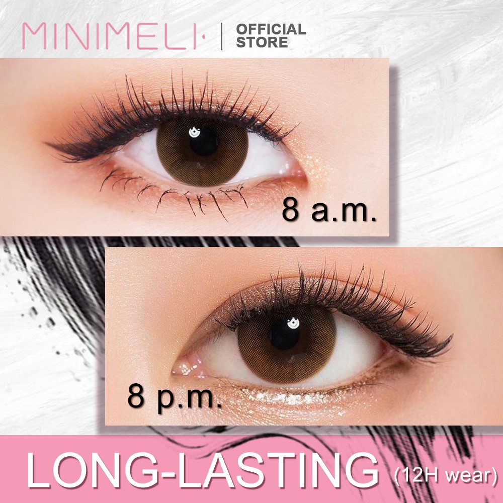 MINIMELI Mascara Màu Đen Chống Thấm Nước Giúp Mi Dày Ấn Tượng 10g/0.35oz