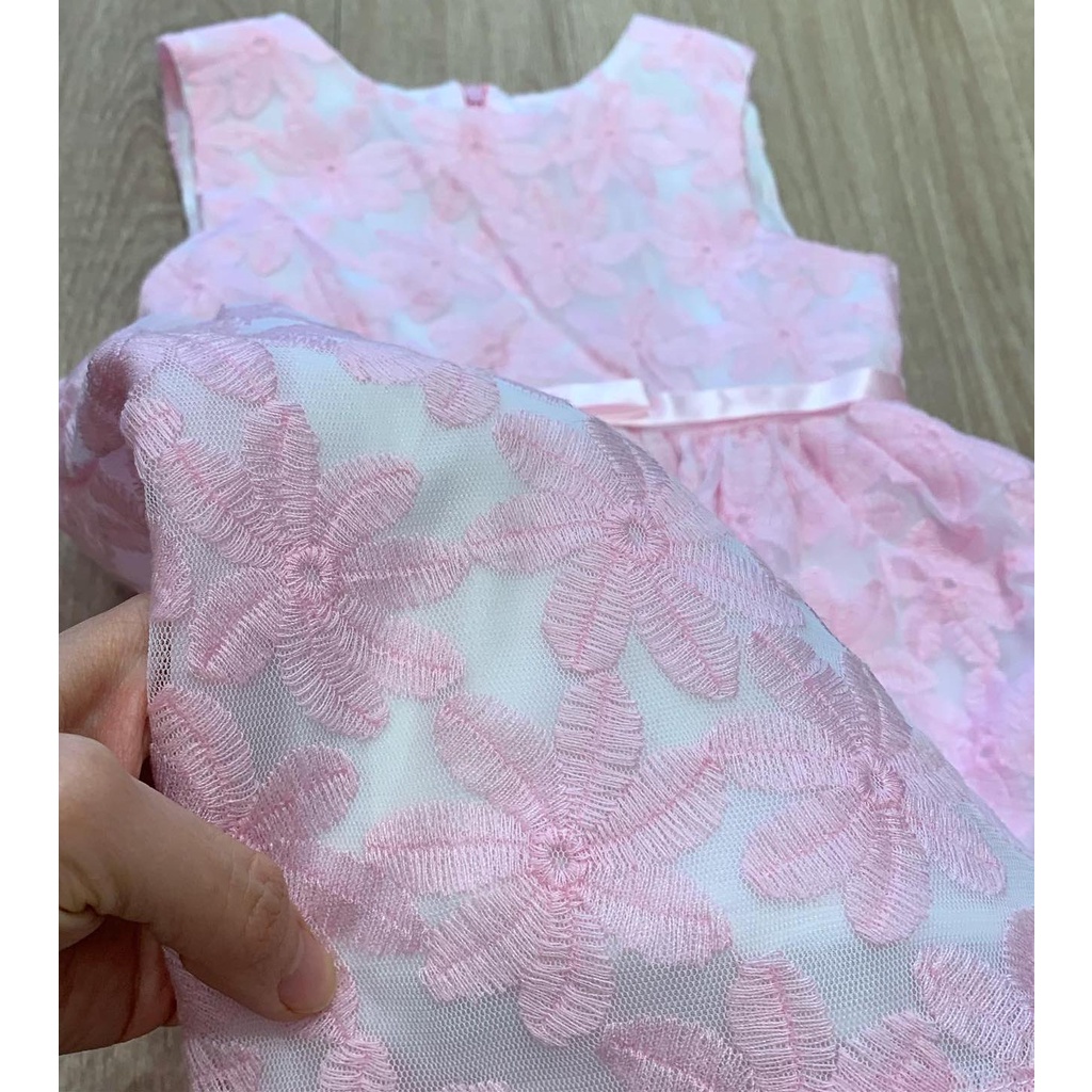 Váy Pipan Hoa hồng