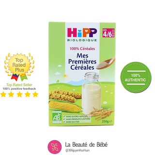 Bột ăn dặm kết hợp bột pha sữa Hipp cho bé từ 4 tháng