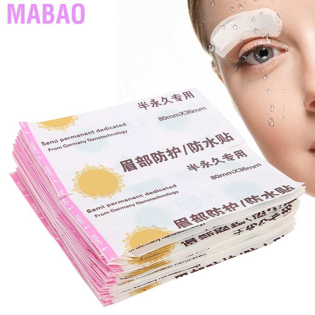 (hàng Mới Về) Cuộn Băng Dán Bảo Vệ Hình Xăm Chân Mày Chống Thấm Nước Mabao | BigBuy360 - bigbuy360.vn