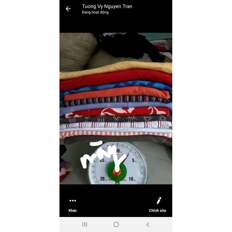 sét vải cotton