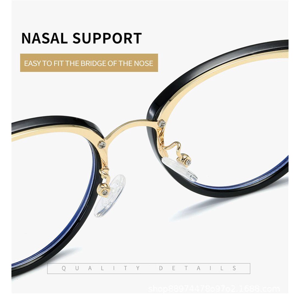 Kính Mát Gọng Kim Loại Chăm Sóc Mắt Chống Tia UV