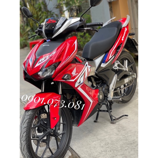 Tem winner X mẫu gtr đỏ trắng