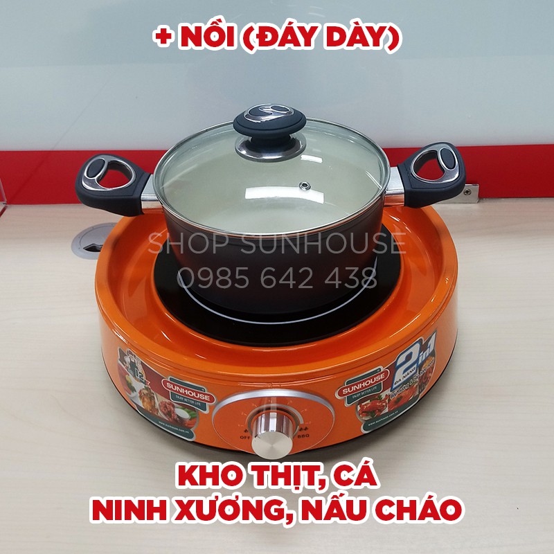 Bếp nướng hồng ngoại đa năng SUNHOUSE SHD4668