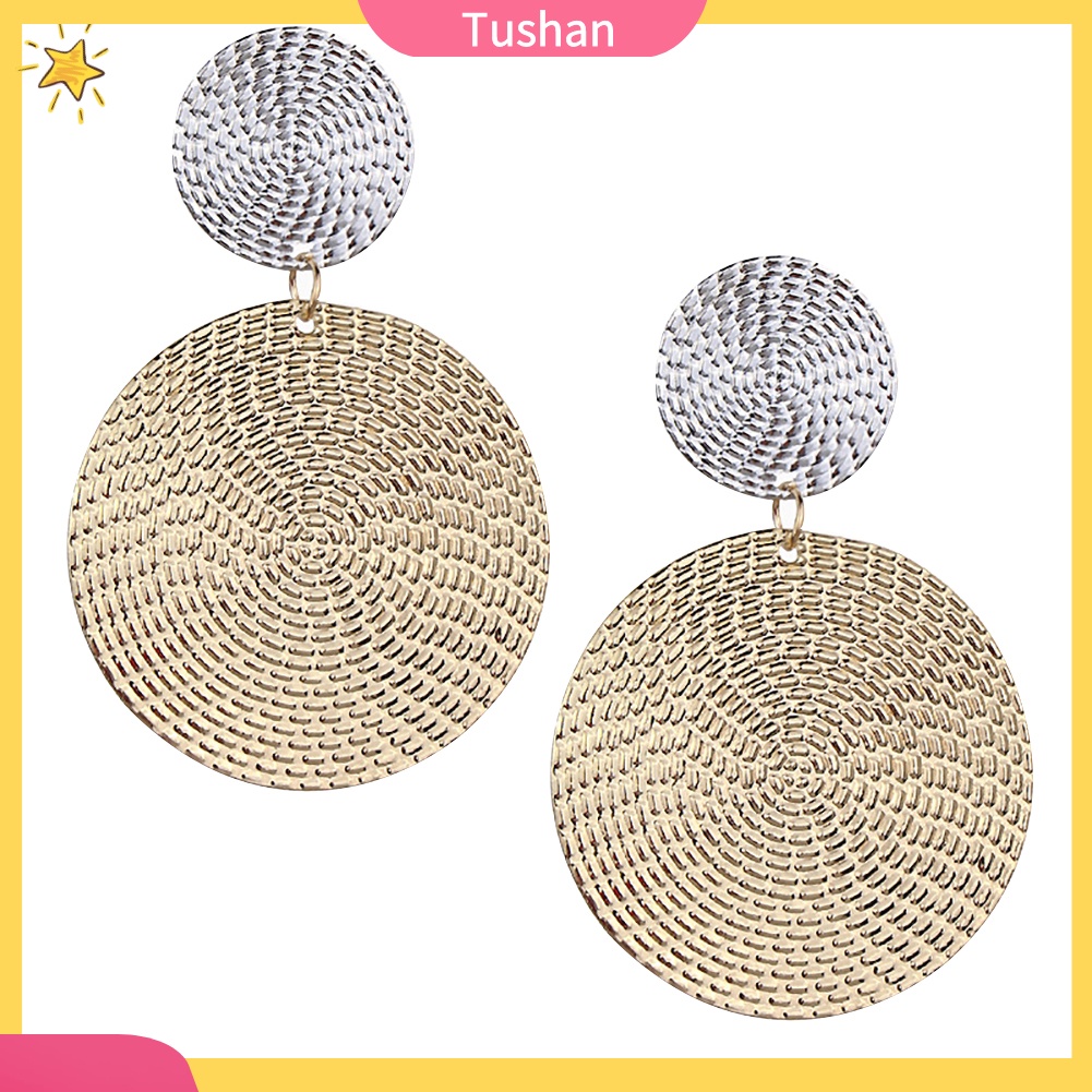 Khuyên Tai Nữ Hình Tròn Thiết Kế Độc Đáo