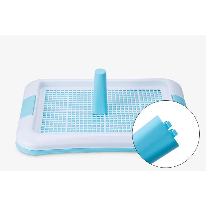 Khay Vệ Sinh Chữ Nhật Có Cọc Cao Cấp size lớn 63cm x 47cm