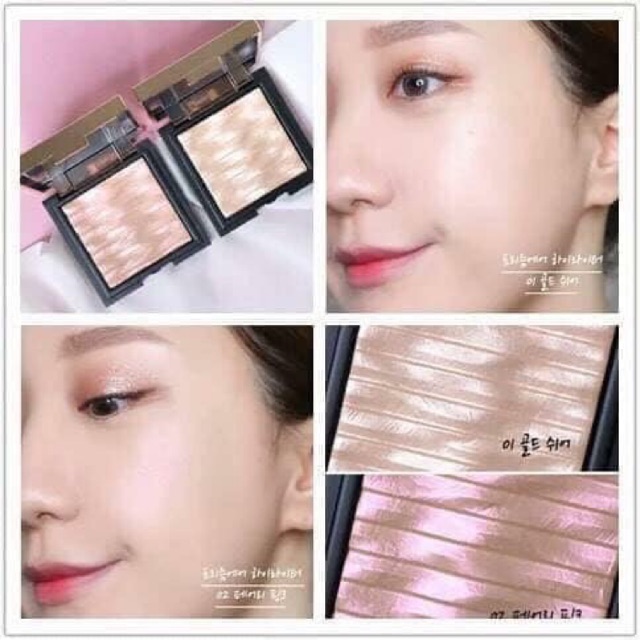 Phấn bắt sáng Clio Highlighter Prism Air siêu mịn - Hàn Quốc 7g