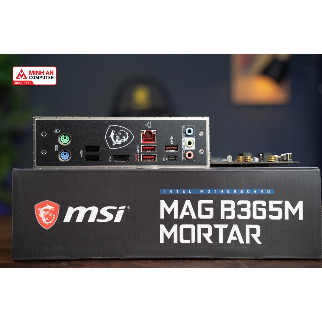 Mainboard MSI B365M Mortar (Intel B365, Socket 1151, m-ATX, 4 khe RAM DDR4)- hàng new full box, bảo hành 36 tháng