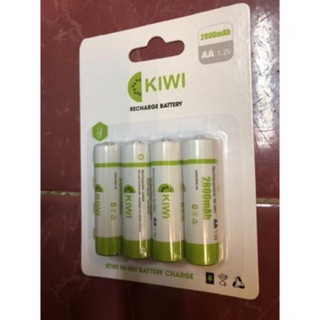 Vỉ 4 pin sạc kiwi