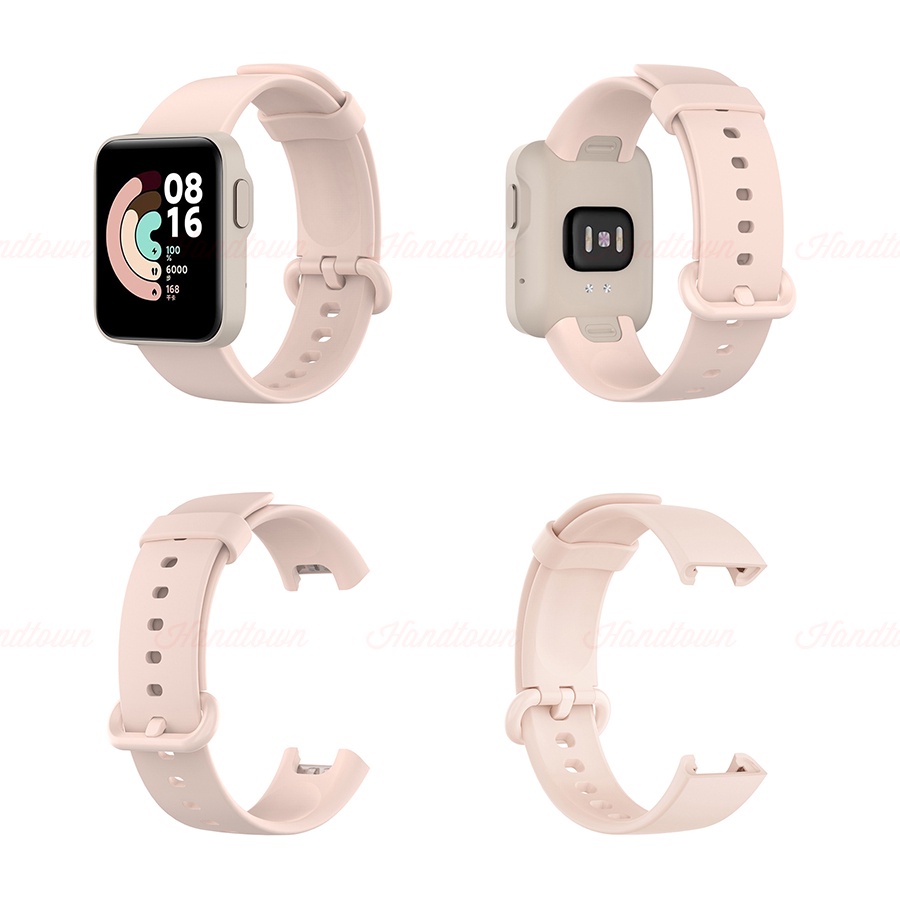 Dây đeo thay thế đồng hồ Xiaomi Redmi Watch 2 Lite / Mi Watch Lite silicon cho nhiều màu Handtown