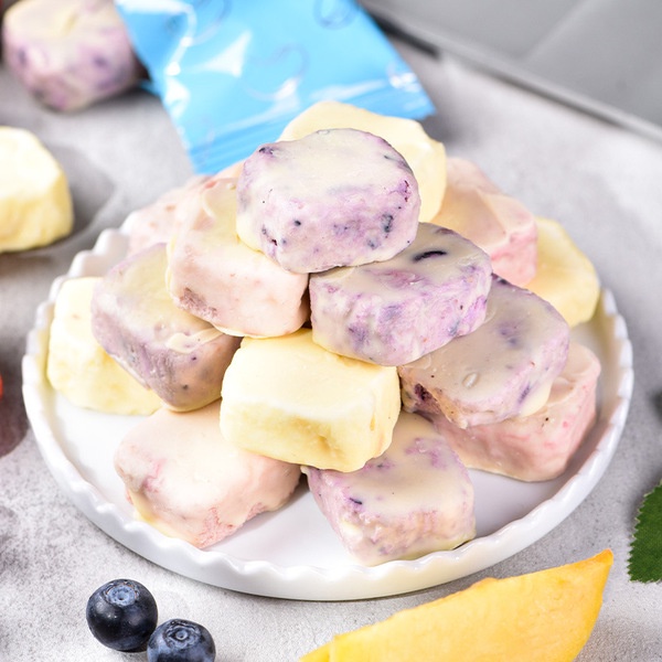 SỮA CHUA VIÊN SẤY VỊ TRÁI CÂY🍓🥭🍑🫐