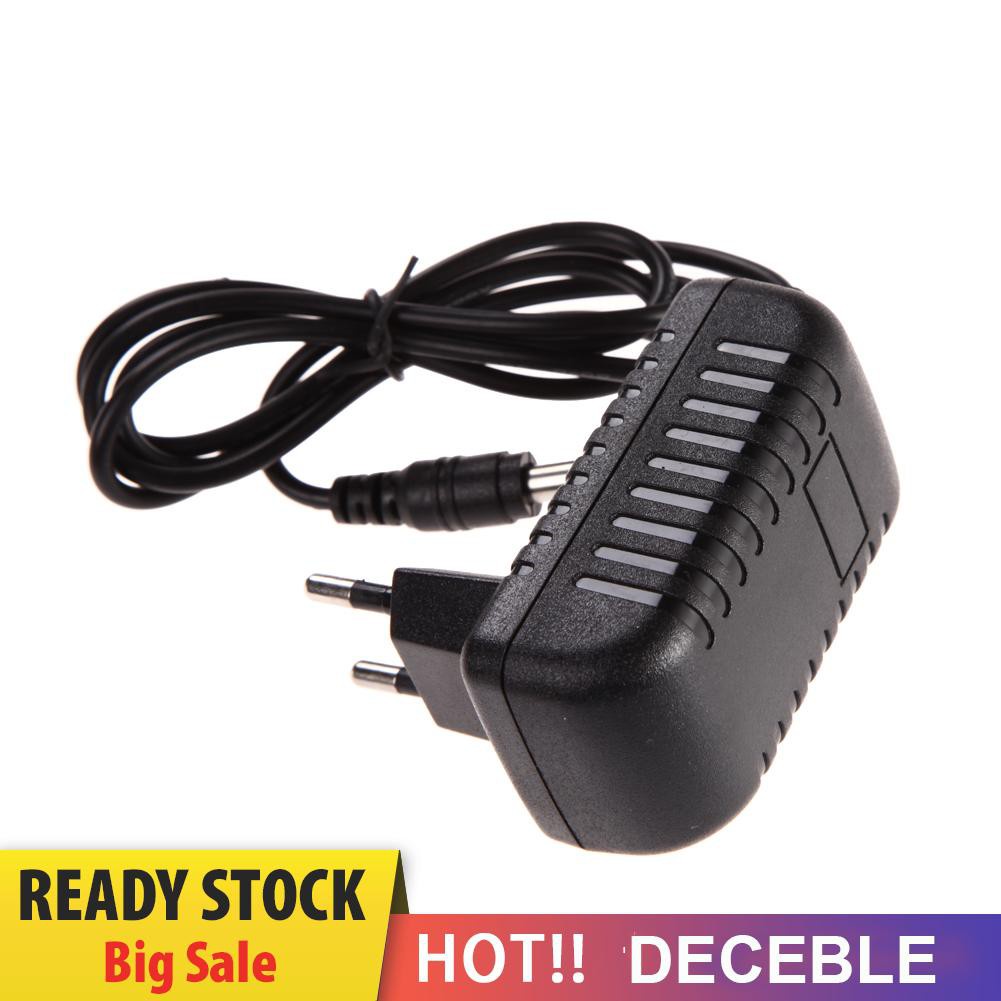 Deceble AC 100-240V Converter Adapter DC 5.5 x 2.5MM 6V 1A 1000mA Charger EU Plug 