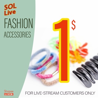 Image of SHOPEE SOL LIVE. Category: Fashion accessories. Payment link for live-streaming customers only.