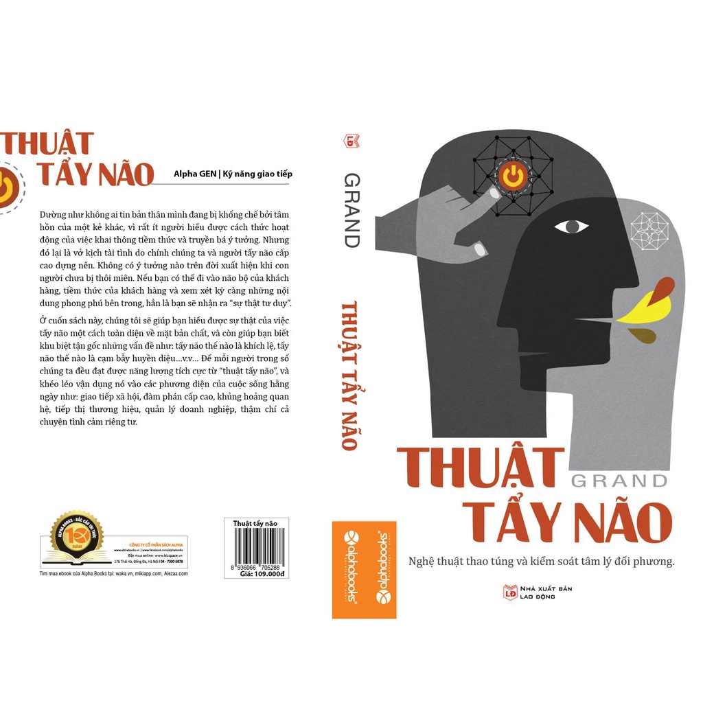 Sách &gt; Thuật Tẩy Não (Không có ý tưởng nào trên đời xuất hiện khi con người chưa bị thôi miên - Tái Bản Mới Nhất)