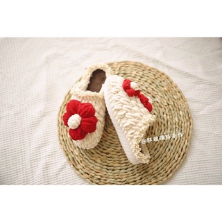 Đế dép móc len handmade
