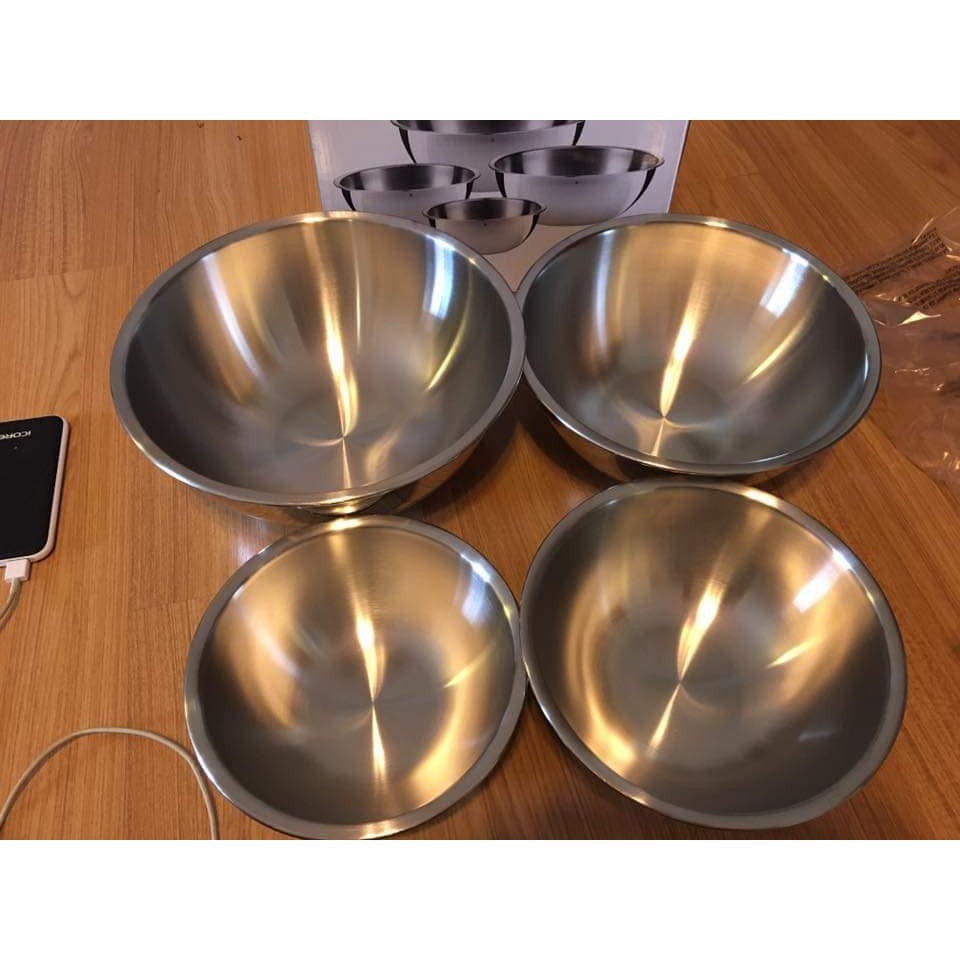 Set 4 âu inox WMF GOURMET [Hàng chính hãng]