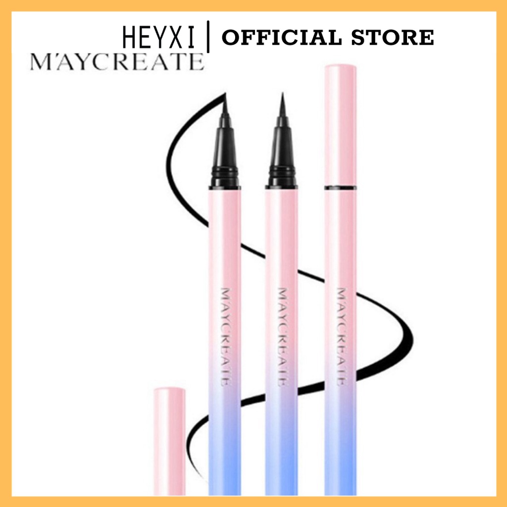 Bút Kẻ Mắt Nước MayCreate Nội Địa Trung Eyeliner kẻ mắt siêu mảnh chông thấm nước MKM2