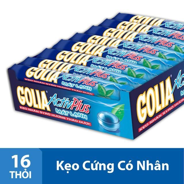 Kẹo the GOLIA nhân siro hương thảo dược / 16 thỏi x 29.5g