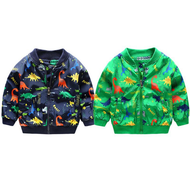 Small and medium-sized children's cartoon thin jacket