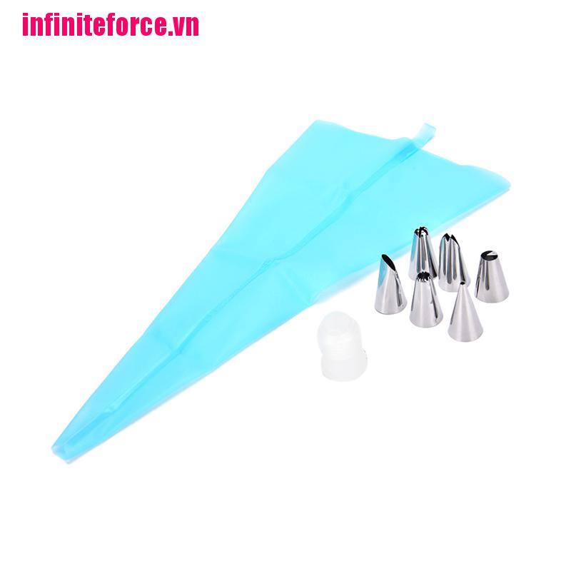 Dụng Cụ Bắt Kem Trang Trí Bánh + Kem Silicone