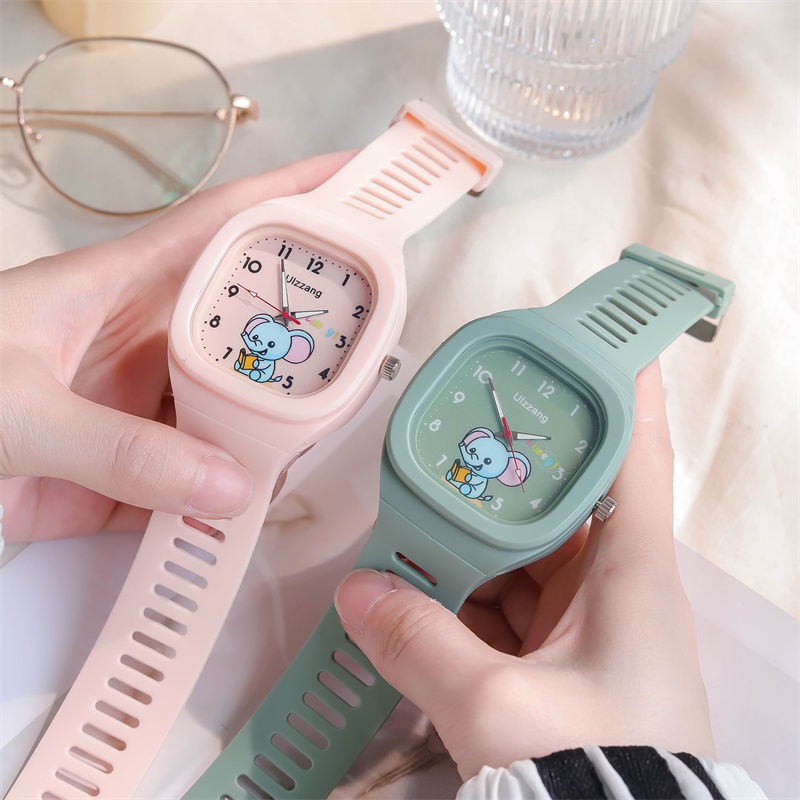 Đồng Hồ Thể Thao Dây Silicone Thời Trang Cho Nam Nữ