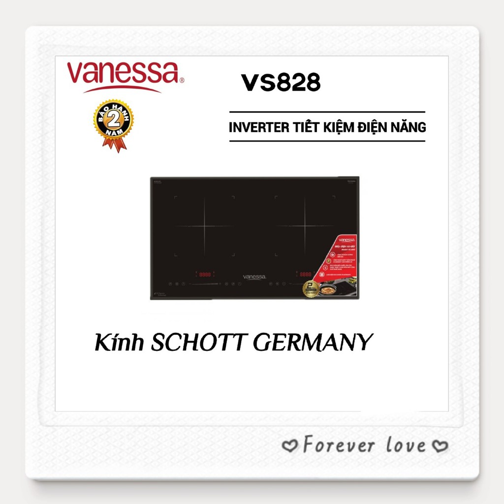 Bếp Từ Đôi Cao Cấp Quality Germany Vanessa VS828
