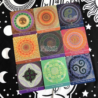 Mother Earth Mandala Oracle Boardgame Card Set
