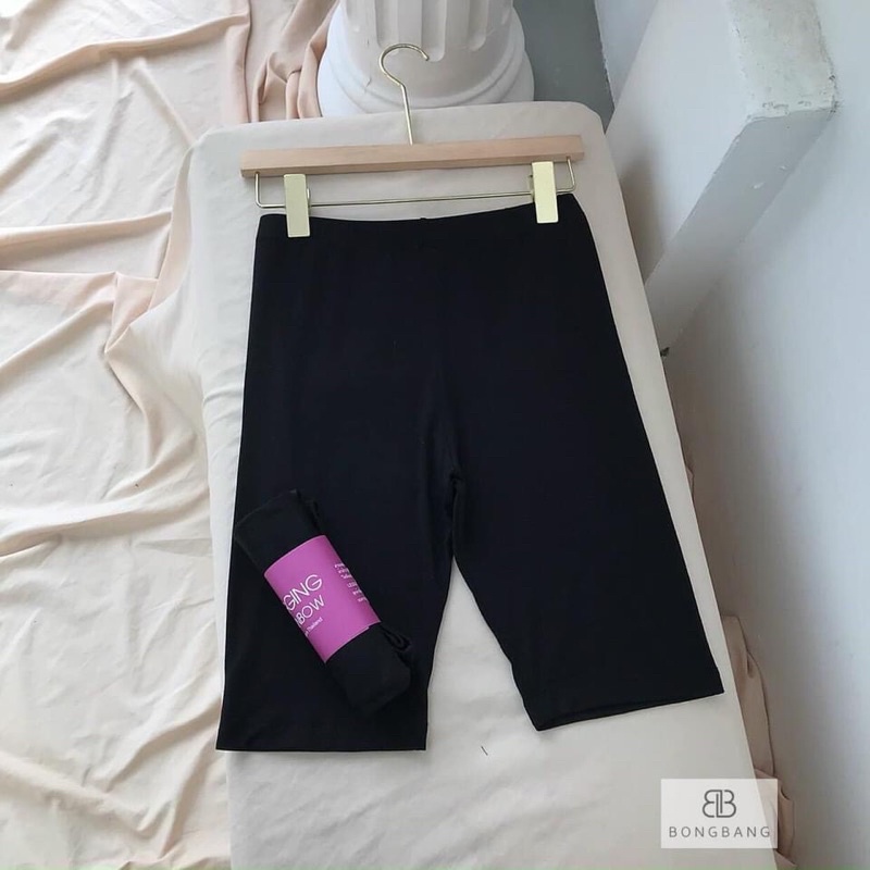 Quần legging ngố, dài nâng mông cạp cao siêu cao dãn loại 1 | BigBuy360 - bigbuy360.vn