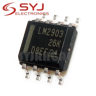 Bộ 10 linh kiện điện tử lm2903dr sop8 lm2903 sop lm2903dr2g smd sop-8