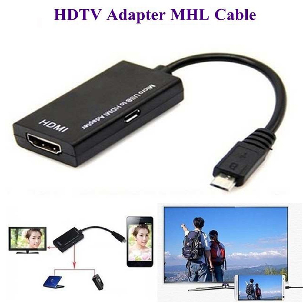 Cáp Chuyển Đổi Từ Cổng Micro Usb Sang Hdmi 1080p Hdtv