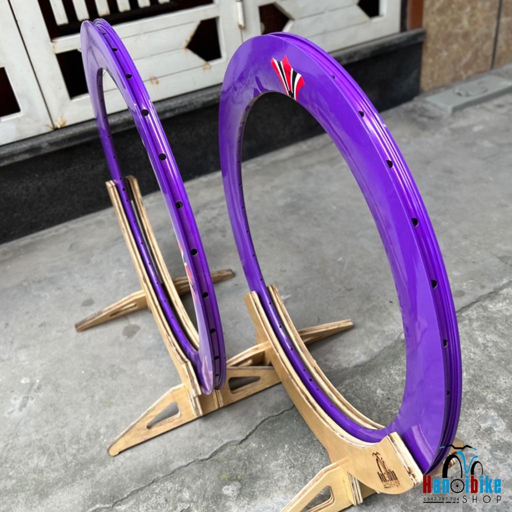 Vành xe đạp FIXED GEAR bản cao 7cm, 9cm 32 lỗ nan hoa