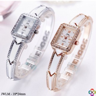Đồng hồ jw nữ mặt vuông đính đá
