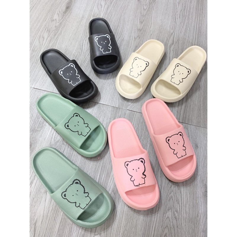 Dép nữ hình gấu cute siêu nhẹ