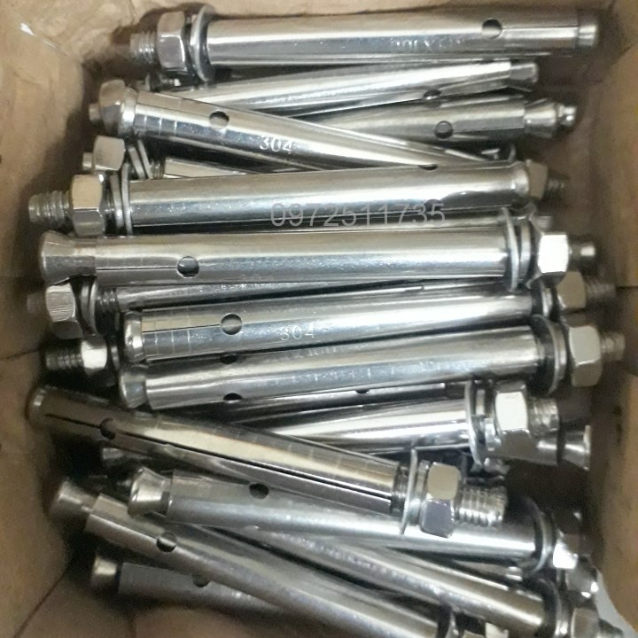 Bulong nở inox, tắc kê inox 304 M8