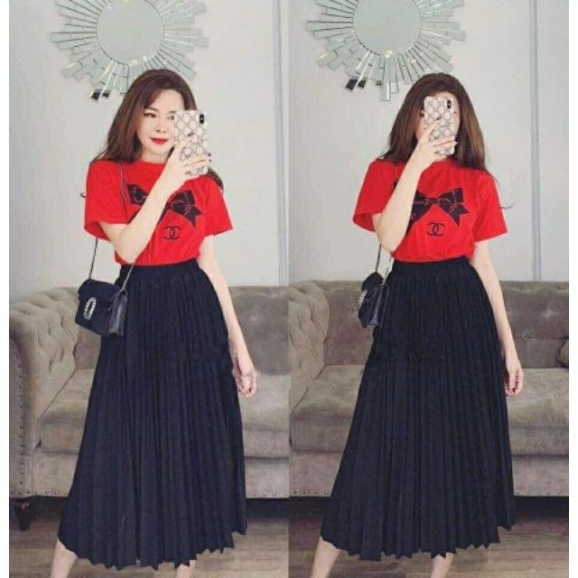 [Mã FASHIONT4WA2 giảm 10K đơn 50K] CHÂN VÁY 💕 FREESHIP 💕 GIẢM 3K (Nhập Mã SHOPA3N)DÁNG DÀI (ảnh thật) | BigBuy360 - bigbuy360.vn