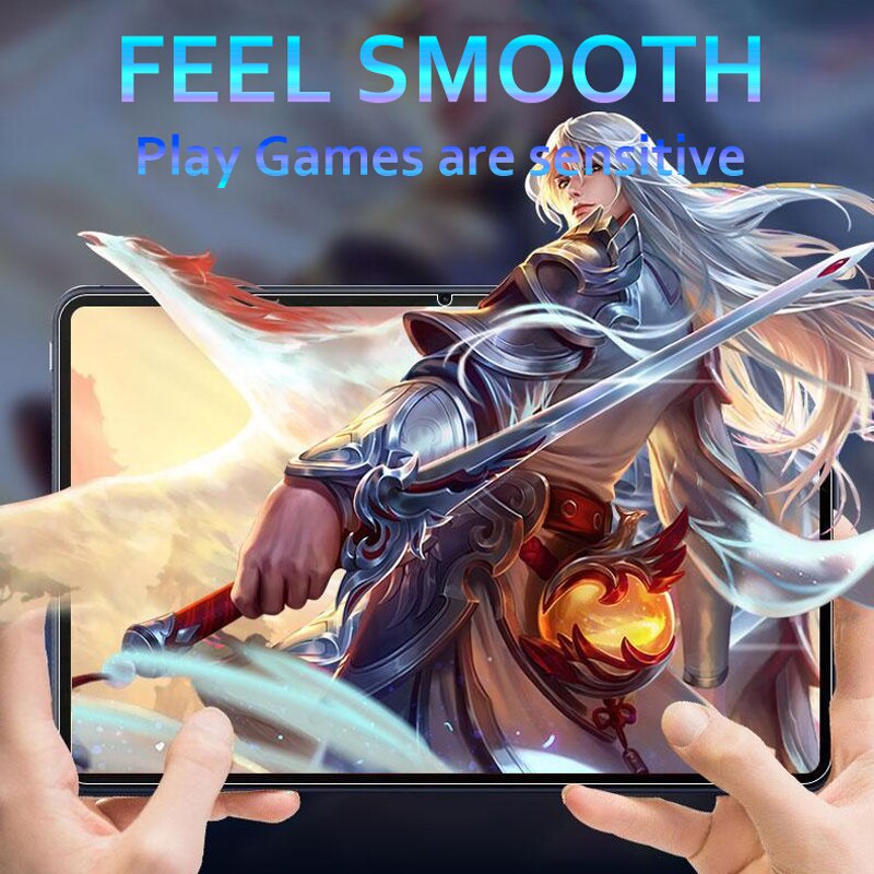 Kính cường lực máy tính bảng chống dấu vân tay cho Samsung Galaxy Tab S7 Plus FE A7 10.4 2020 S6 Lite A 10.1 8.0 S S5e