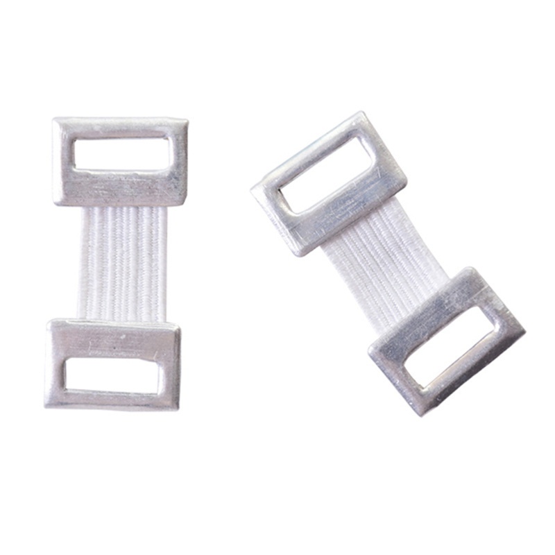 Set 10 Kẹp Cố Định Băng Quấn Bằng Kim Loại Màu Trắng Cà Phê Thể Thao
