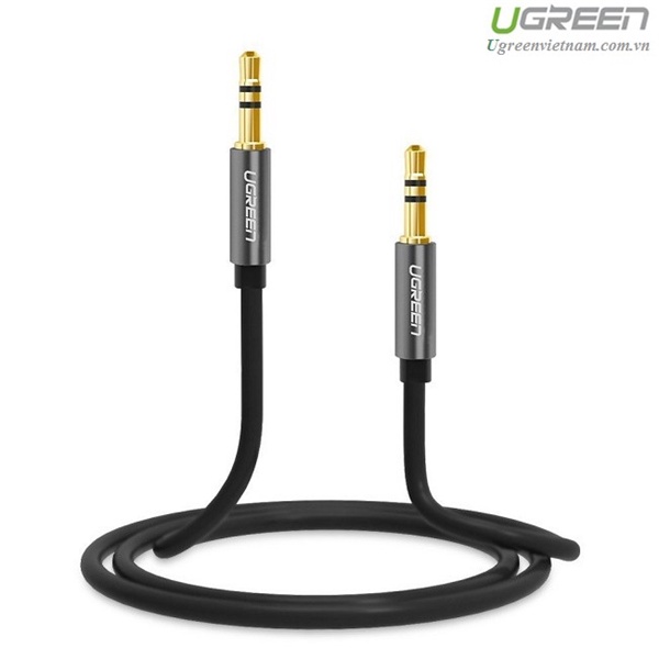 Dây Loa 2 đầu 3.5mm Dài 1m đến 5m Ugreen 10733 10734 10735 10736 10737 - Hàng Chính hãng