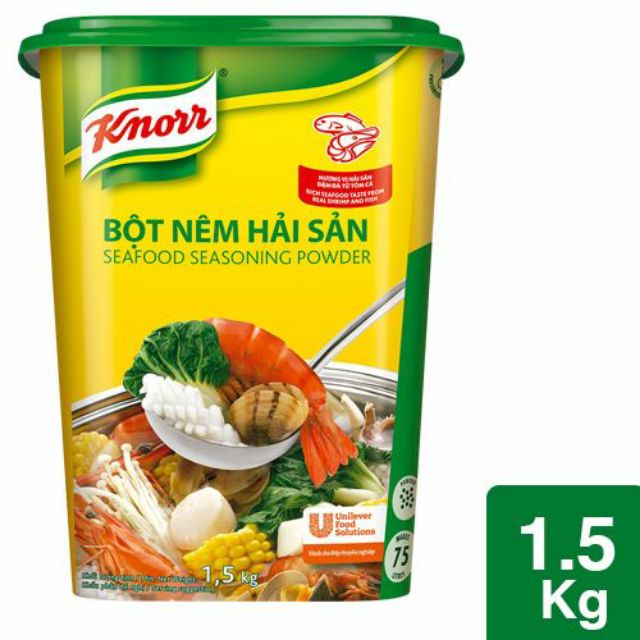[KNORR] Bột Nêm Hải Sản Knorr 1.5kg - TiệmNhàDâu