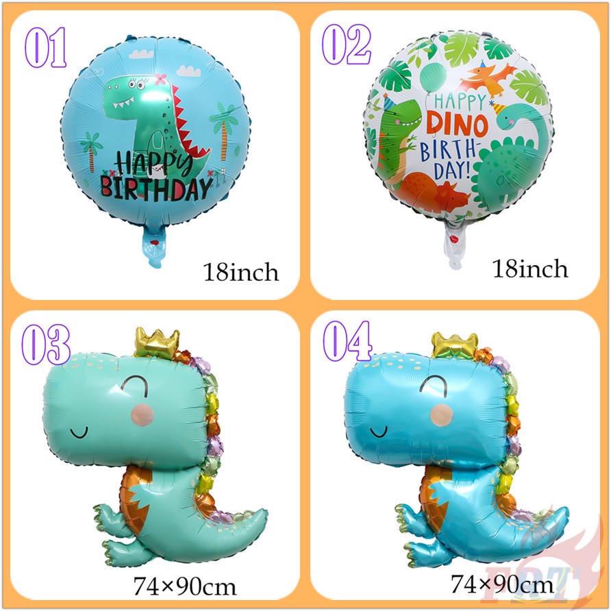 ♦ Trang Trí Tiệc - Bong Bóng ♦ 1 Bong Bóng Hình Khủng Long Trang Trí Tiệc Sinh Nhật