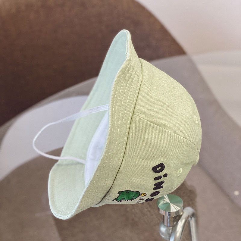 Mũ Tai Bèo Chống Nắng In Họa Tiết Khủng Long Hoạt Hình Thời Trang Xuân Hè Cho Bé Trai Và Gái